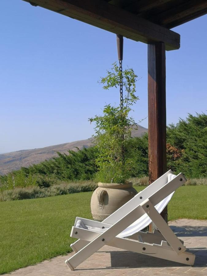 Villa Siciliana Con Piscina E Vista Panoramica Sul Mare Borgetto Eksteriør billede