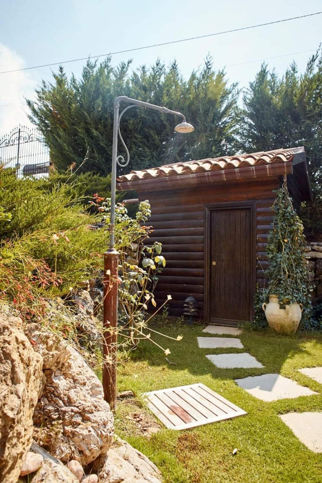 Villa Siciliana Con Piscina E Vista Panoramica Sul Mare Borgetto Eksteriør billede