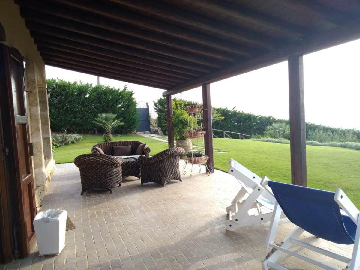 Villa Siciliana Con Piscina E Vista Panoramica Sul Mare Borgetto Eksteriør billede