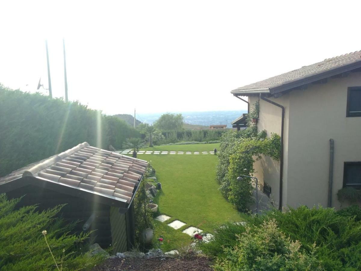 Villa Siciliana Con Piscina E Vista Panoramica Sul Mare Borgetto Eksteriør billede