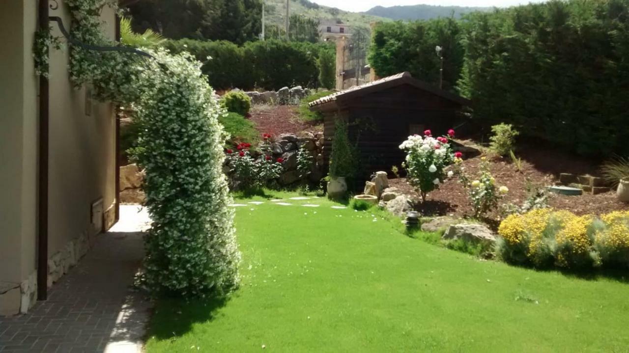 Villa Siciliana Con Piscina E Vista Panoramica Sul Mare Borgetto Eksteriør billede