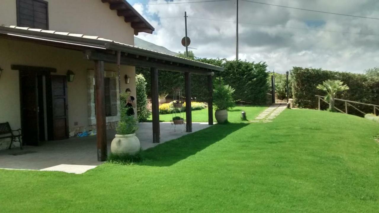 Villa Siciliana Con Piscina E Vista Panoramica Sul Mare Borgetto Eksteriør billede